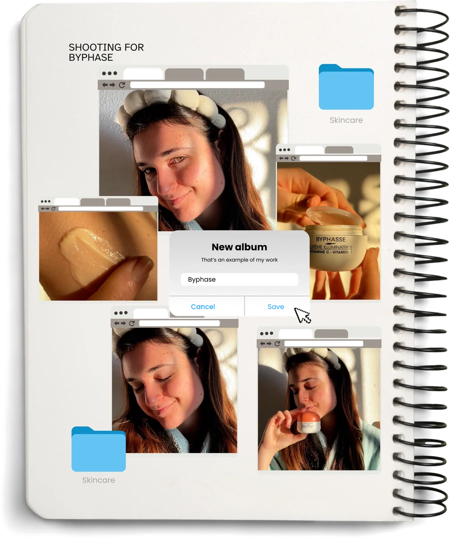 Sesión de fotos para Byphasse